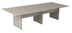  Mesa Reunião Retangular Bipartida Da Linha Prima Clean 25 Mm - Larg. 3000 X Prof. 1200 X Alt. 740 Mm